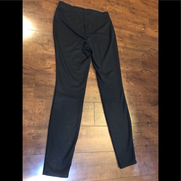 Max Studio Stretchy Black Leggings - Picture 2 of 7